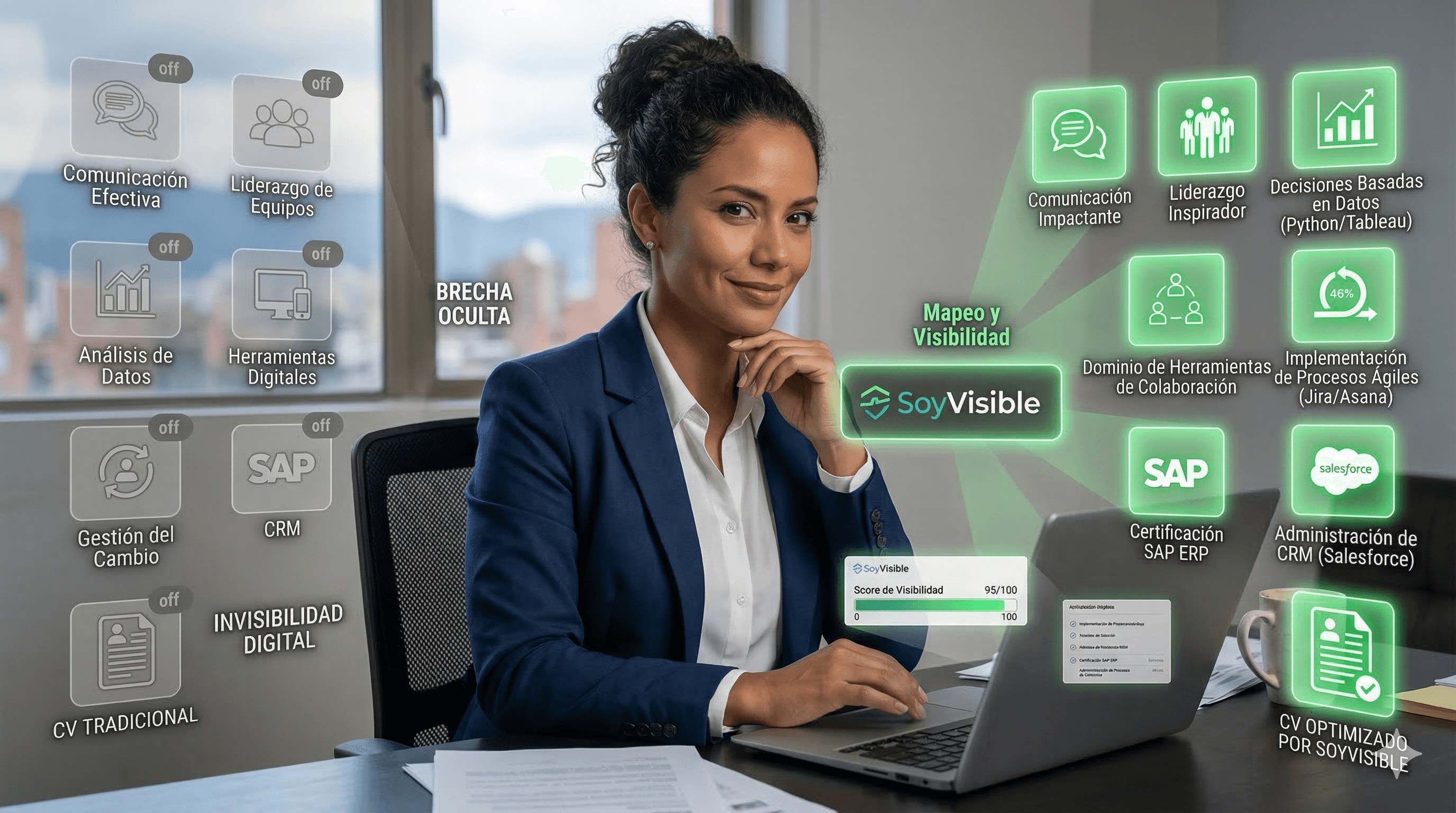 La brecha de habilidades digitales: por qué tu experiencia no es suficiente si no sabes mostrarla